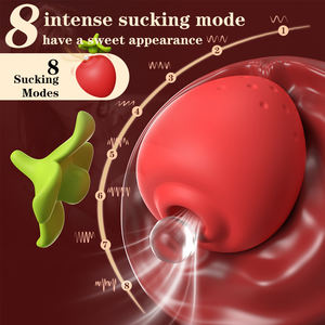 Cadeaux de la Saint-Valentin S-HANDE BerryBliss Vibrateur clitoridien à succion à la fraise Produits sexuels doux Sextoy Vibrateur vaginal pour femme - Product Image 2