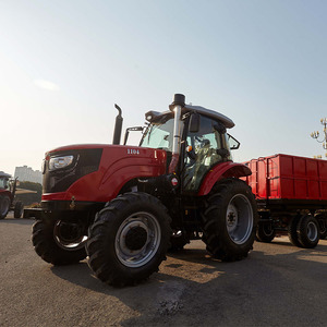 Tractor agrícola de alta potencia de 125 caballos de fuerza con engranaje 16F + <span class=keywords><strong>8R</strong></span> y cabina para el mercado de Benin - Product Image 6