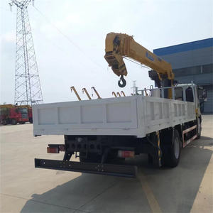 Camión Diésel <span class=keywords><strong>Isuzu</strong></span> XCM G de 12 Toneladas con Plataforma Plana y Grúa Integrada para Transporte, Nuevo y en Oferta, Suministro Directo de Fábrica - Product Image 6