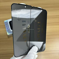 Protection d'écran en verre trempé anti-espion 9H 28 degrés antistatique couverture intégrale pour iPhone 17 Pro Max 18 16 15 Vente en gros