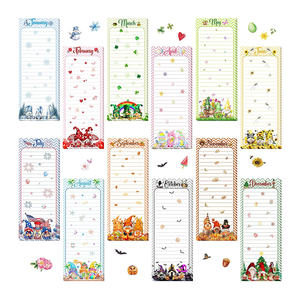Creative Fruit Soft Magnetic Paper Self-adhesive Notebook Long Horizontal Lines Memo Pad Customizable Student Office <b>Note</b> Plan - Product Image 3