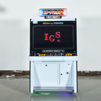 Machine de jeux vidéo d'arcade à pièces de monnaie de 32 pouces, Pandora Box, machine d'arcade Street Fighter pour équipement de jeu à vendre