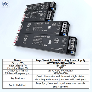 Tuya Wifi <span class=keywords><strong>ZigBee</strong></span> 24V Thay Đổi Độ Sáng LED Strip Lights 2-3 Dòng Điện Áp Không Đổi Chiếu Sáng Biến Áp Ứng Dụng Điều Khiển Wifi <span class=keywords><strong>ZigBee</strong></span> LED Điện - Product Image 3