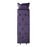 Colchón autoinflable impermeable para acampar al aire libre, almohadilla de espuma para dormir para Senderismo y viajes para campistas