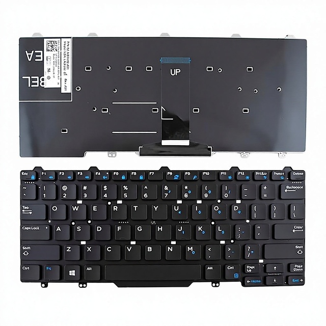 HK-HHT Laptop US Layout PS2 Keyboard for Dell Latitude E5450 E5470 E7450 E7470 7480 7490 5480 5488 3340