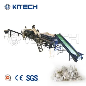 CE Standard Equipment Wasted PP PE Film Plastic Washing Recycling Machine Production Line