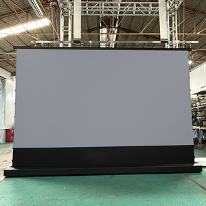 شاشة عرض بروجكتور رمادية 3C مقاس 84-150 بوصة، تعمل بالمحرك وتصعد من الأرض، مضادة للبقع، لجهاز عرض 4K/8K RGB ثلاثي الليزر للمسرح المنزلي - Product Image 6