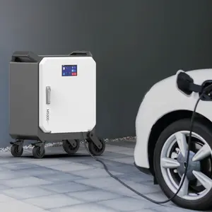 5000 W AC mobiles Energiespeichersystem externe Batterie mit MPPT-Steuerung fernbedienung für Stromaufnahme zuhause Elektrizitätsreserve EV-Aufladung