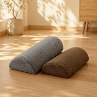 YUE RISE Coussin de jambe moderne en mousse à mémoire de forme à rebond lent, corps solide, irrégulier, en polyester, antibactérien, confortable et de qualité supérieure