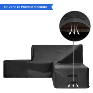 Modern 600D Heavy Duty Oxford Patio Furniture <b>Covers</b> Viet Nam Sectional <b>Covers</b> Design 9 L Shape Couch Custom <b>Sofa</b> Slipcovers - Product Image 3