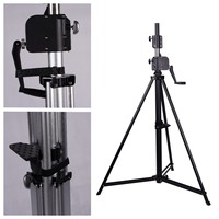 Tour d'éclairage LED gonflable portable blanche 400W pour chantier extérieur, écologique, IP65, 50 000 heures de durée de vie, angle de faisceau 360°