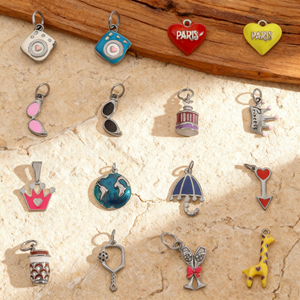 Joyas Personalizadas DIY, Resistentes al Agua y al Deslustre, Chapadas en Oro de 18k, Accesorios de Joyería de Moda, Dijes de Acero Inoxidable al por Mayor - Product Image 5