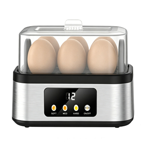 Ensemble d'appareils de cuisine en acier inoxydable : <span class=keywords><strong>Grille</strong></span>-<span class=keywords><strong>pain</strong></span> 2 tranches à fente large, bouilloires et bouilloire à œufs avec panneau de commande tactile - Product Image 3
