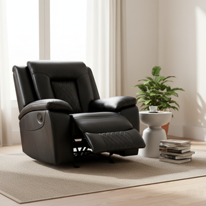 Sofá Reclinable Multifuncional Frank con Mesa Abatible, Ideal para Cine y Salas de Estar - Product Image 4