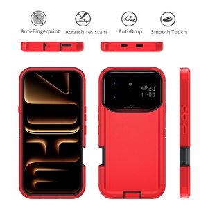 Étui <span class=keywords><strong>robuste</strong></span> pour Infinix Note 60 Ultra Note 60 Pro 5G Hot 70 Smart 20 4G, coque résistante et <span class=keywords><strong>robuste</strong></span> à trois couches, antichoc - Product Image 5