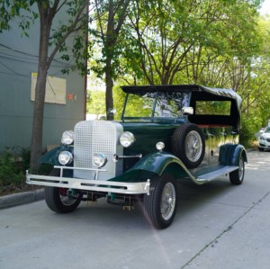 Auto Eléctrico Clásico para Recepción de Bodas, Convertible de Acero, Transporte Especial - Product Image 6