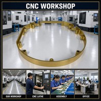 Support de montage à double trou usiné CNC, léger et de précision, pour l'installation d'équipements