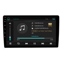 Radio Mobil Layar Android Double Din 7/9/10 Inch untuk Pemutar Stereo Elektronik Mobil DVD