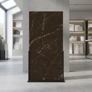 Swiss Brown 600x1200mm High Gloss Marble Porcelain Tiles Premium Floor Wall Building Materials India - Product Image 4