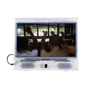 Wholesale 13.3inch HD Flat Screen Ce/FCC Transparent Cabinet Jail TV