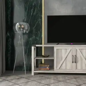 Popular living room glass wooden coffee table furniture square shaped side table TV Cabinet storage coffee table TV console