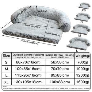 Manta de lujo para cama de perro y gato, manta impermeable para cama con almohada, nuevo diseño, venta al por mayor - Product Image 6