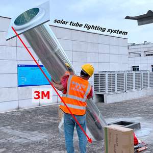 電気スチール管状円形天窓ガラススクリーン付きモダンデザイン吊り天窓なし - Product Image 3