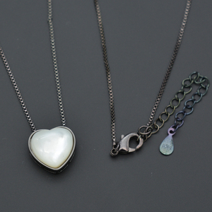 Venta al por mayor joyería de moda <span class=keywords><strong>amor</strong></span> <span class=keywords><strong>en</strong></span> forma de corazón pendientes y collares conjunto de joyas para mujeres - Product Image 2