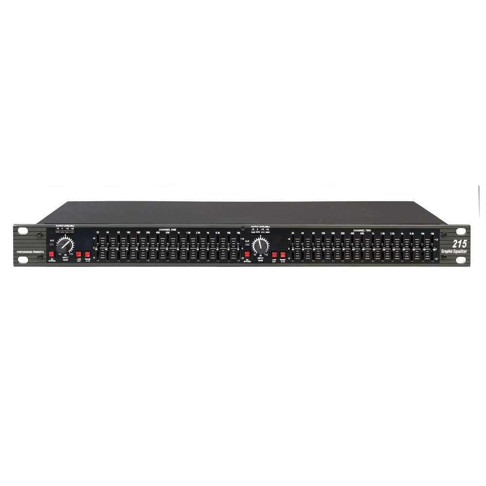 Manchez Professionale equalizzatore audio GAX-215 Dual 15 Band Graphic equalizer Potenza equalizzatore dj attrezzature audio professionale equi