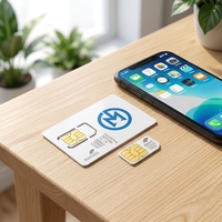 Tarjeta SIM para Rastreador GPS con 30MB/Mes, Validez de Un Año, Uso Global 4G LTE, Compatible con Aplicaciones para PC e iOS, Dispositivo Portátil