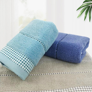 ผ้าเช็ดหน้าผ้าฝ้ายแท้ 34x74 ซม. ลายตารางหมากรุก สำหรับใช้เป็นของขวัญ - Product Image 4