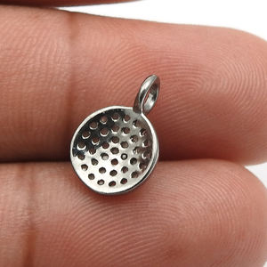 Diseño único de lujo pavimentado diamante boda compromiso joyería hermoso 925 plata esterlina encanto colgantes Collar para mujer - Product Image 2