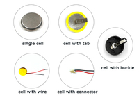 Batería de iones de litio recargable, 3,6 V 3,7 V 40 MH H 10101043 ooin ell