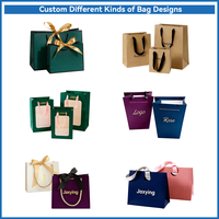 Tas Kertas Hadiah Pengiriman Bunga dari Karton Putih dengan Logo Kustom untuk Kemasan Bunga