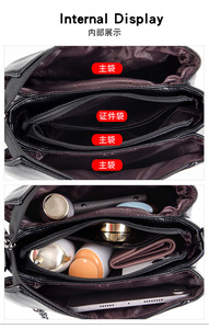 Bolso de Mano de Cuero PU Personalizado de Diseño Nuevo y Moderno para Mujer, Bolso Bandolera, Bolso de Lujo para Damas - Product Image 5