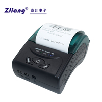 2026 Zjiang Printer Thermal Mini 58mm Portabel Nirkabel untuk Usaha Kecil Produk Tersedia