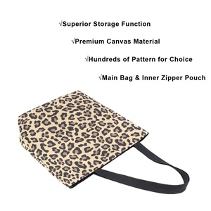 Sac fourre-tout personnalisé en gros, durable, pour le shopping, avec logo - Product Image 2