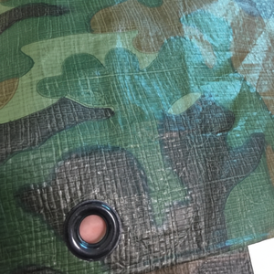 Bâche en PE bleue/orange - Product Image 1