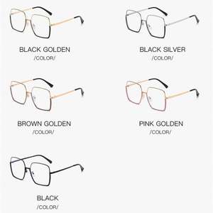 Gafas de Computadora con Marco Cuadrado Grande, Anti Luz Azul, Lentes Fotocromáticas que Cambian de Color, para Hombre y Mujer, Moda 2025 - Product Image 6