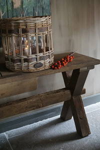 Wooden Side <b>Table</b> Modern Solid <b>Wood</b> End <b>Table</b> Handmade <b>Rustic</b> Bedside Furniture Sustainable Design for Home and Commercial Space - Product Image 3