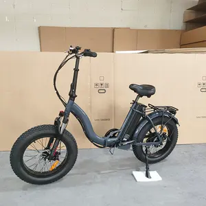 New Folding Electric Bicycle 500W 15Ah Small Powered Ultra Light Lithium Foldable Electric Bike Folding Ebike Bike