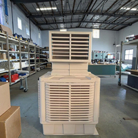 Refroidisseur d'air industriel pour désert, climatiseurs centraux montés sur toit, système de refroidissement par évaporation, refroidisseur d'air avec/sans onduleur