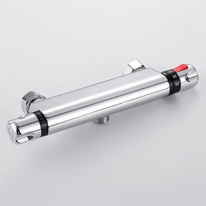 Mezclador de ducha externo termostático Euro a Herramienta de torneado cromado - Product Image 3