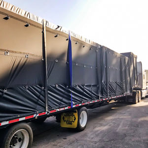 TZTY – bâche en vinyle imperméable Super légère pour camion, bâche en bois <span class=keywords><strong>Ultra</strong></span> légère de 14oz - Product Image 1