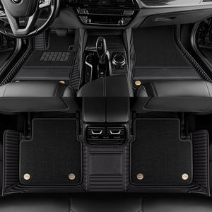 Tapetes de Coche Universales de Cuero de Cobertura Total, Juego Completo de Doble Capa de Cinco Asientos, Tapetes Resistentes a la Suciedad - Product Image 3