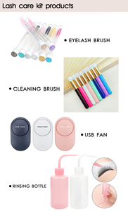 OEM <strong>Lash</strong> <strong>Extension</strong> Foam <strong>Cleanser</strong> Tear Free and Vegan Eyelash Shampoo Kit with Private Label <strong>Lash</strong> Shampoo Bottle and Brush - Product Image 4