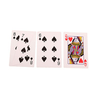 Trucs de magie classiques avec des cartes à jouer, trois cartes magiques faciles à apprendre, accessoire de magie, illusion, truc de magie, cartes à jouer