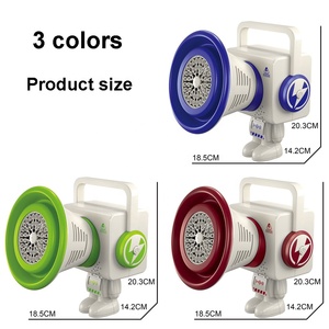2 en 1 Burbuja Micrófono Juguete Niños Grabación Cantando Bubble Maker <span class=keywords><strong>Verano</strong></span> Al Aire Libre Altavoz Máquina de burbujas con luz LED y música - Product Image 6