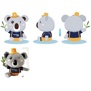 Personnalisation pour Mascotte d'Entreprise Jouet en Peluche Chat Conception d'Image de <span class=keywords><strong>Dessin</strong></span> <span class=keywords><strong>Animé</strong></span> Personnalisation - Product Image 6