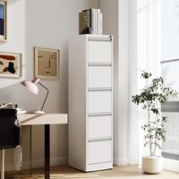 YOUBAI Meuble de bureau moderne, armoire de classement verticale en acier, mobile, réglable, pliable, verrouillable, usage commercial, chambre à coucher